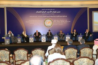 محمد الصقر يترأس الجلسة الاولى لمؤتمر مجلس العلاقات العربية والدولية  صباح يوم 11 فبراير 2013